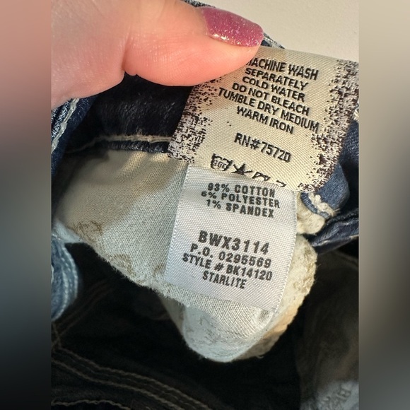 BKE Starlite  Denim Capri - Picture 6 of 6